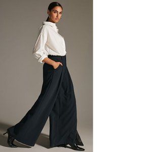 The Avery Pleated Wide-Leg Trousers